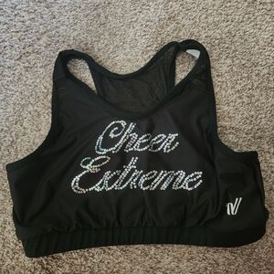 Black Women's Sports Bra